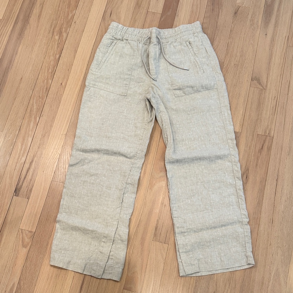 Athleta Retreat Wide Leg Linen Pant - Picture 3 of 5